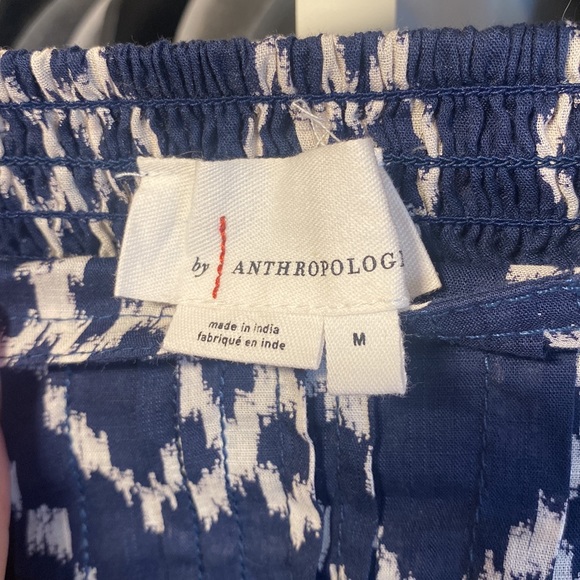 Anthropologie Rimbaud Tie-waist Mini Skirt Ikat design - Picture 5 of 5